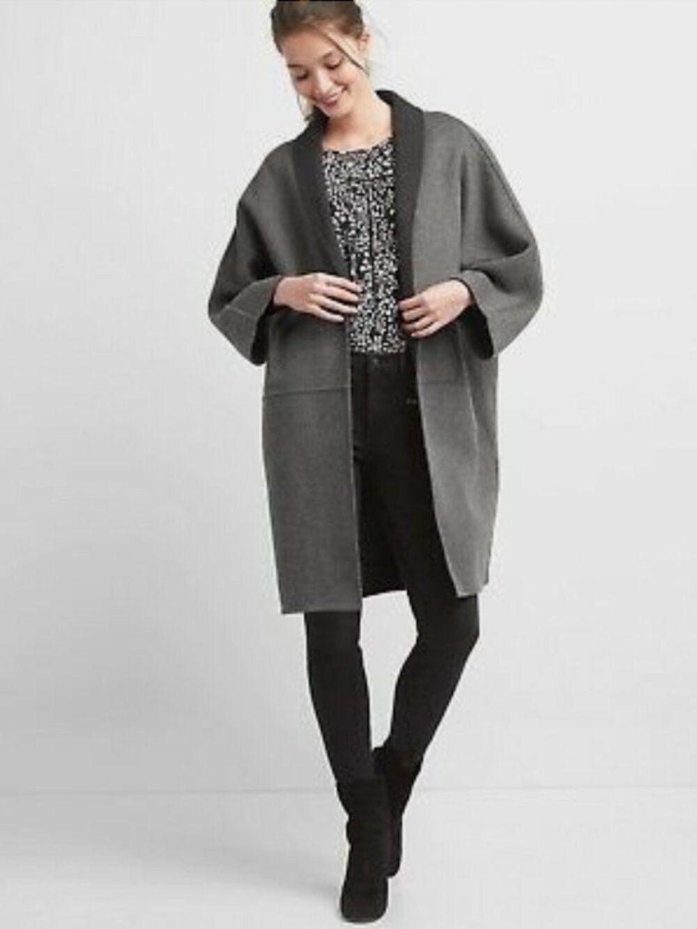 GAP Light weight Gray Coat XS